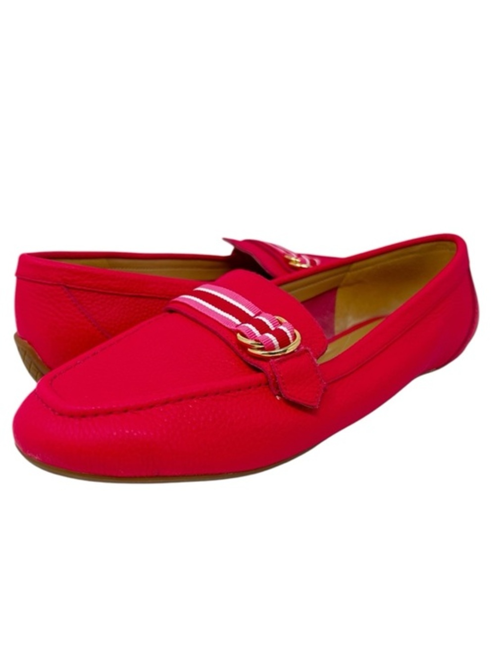 Talbots Slip-On Loafers with Stripe Accent